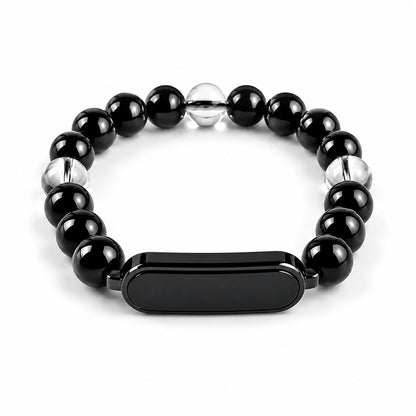 BQ2 Smart Crystal Beaded Bracelet Health and Sleep Monitoring Fitness Tracker