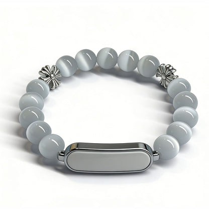 BQ2 Smart Crystal Beaded Bracelet Health and Sleep Monitoring Fitness Tracker