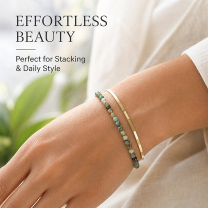 Women's crystal bracelet turquoise bracelet