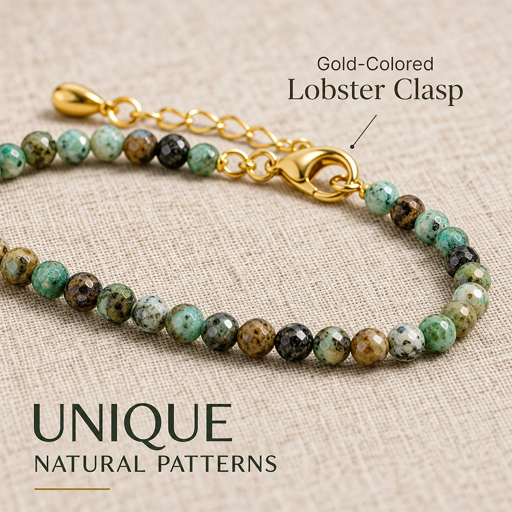Women's crystal bracelet turquoise bracelet